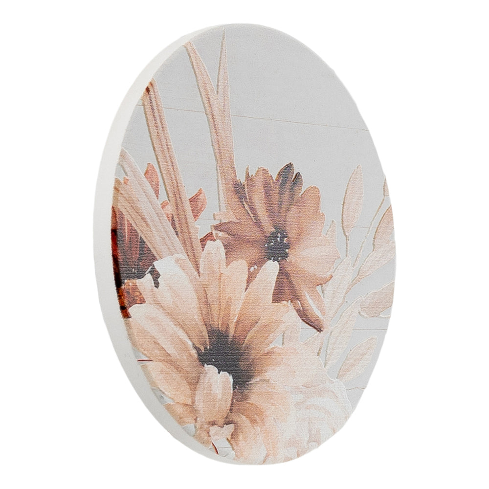 6PK Splosh Home Sweet Home Floral Ceramic Coaster 11cm