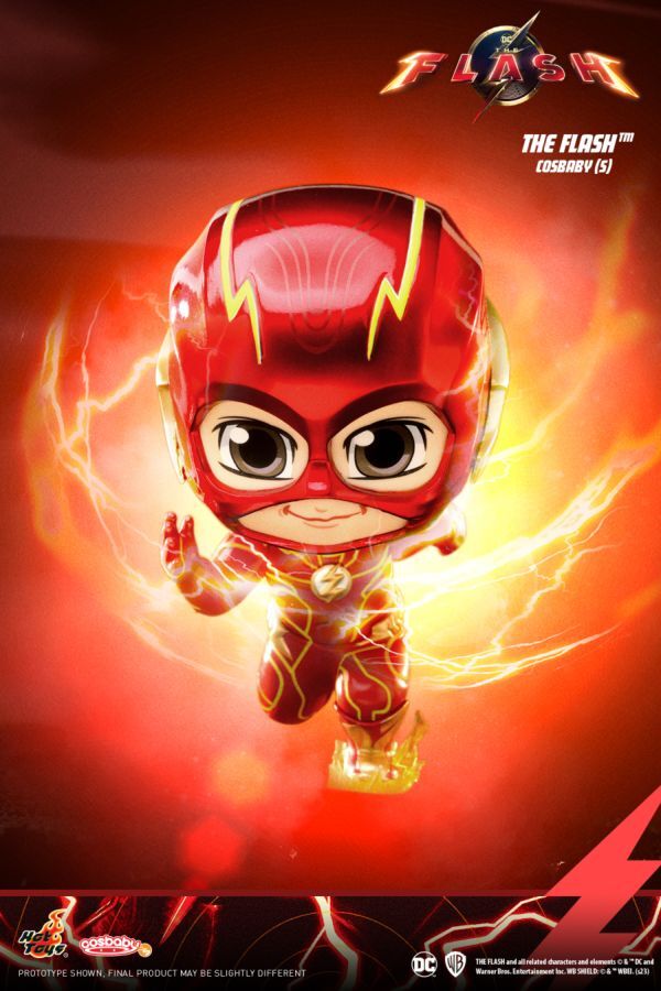 The Flash The Flash Luminous Cosbaby Hot Toys Action Figure Toy