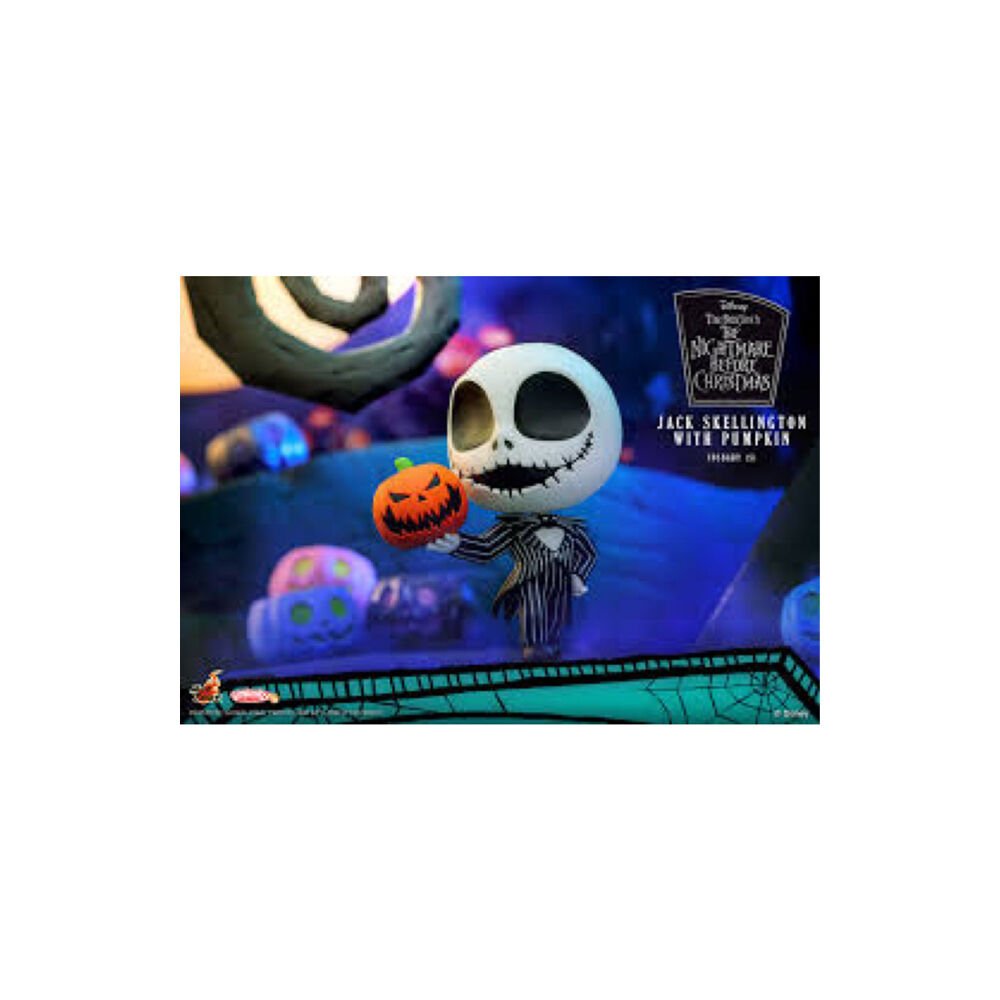 The Nightmare Before Christmas Jack Skellington Pumpkin Cosbaby Hot Toys Action Figure Toy