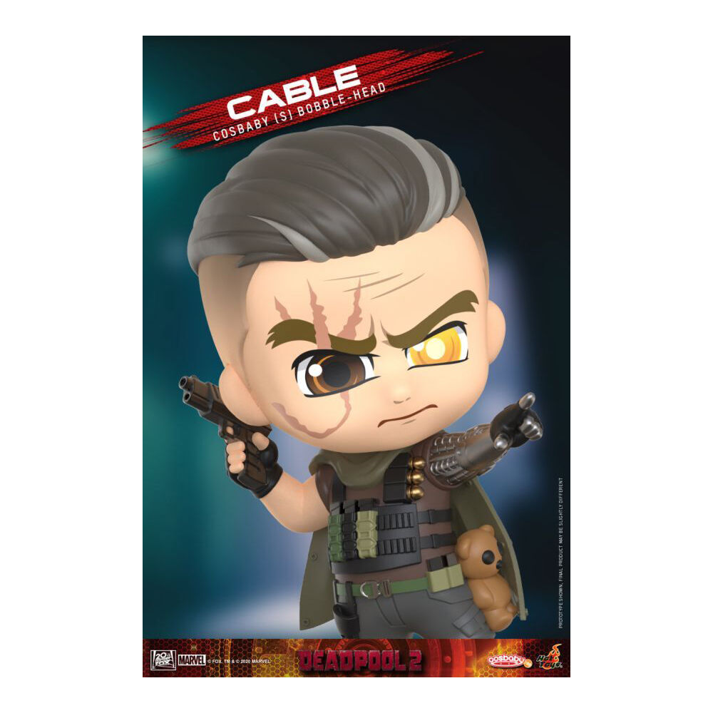 Deadpool 2 Cable Cosbaby X-Men Vinyl Collectible Figure 10x10cm