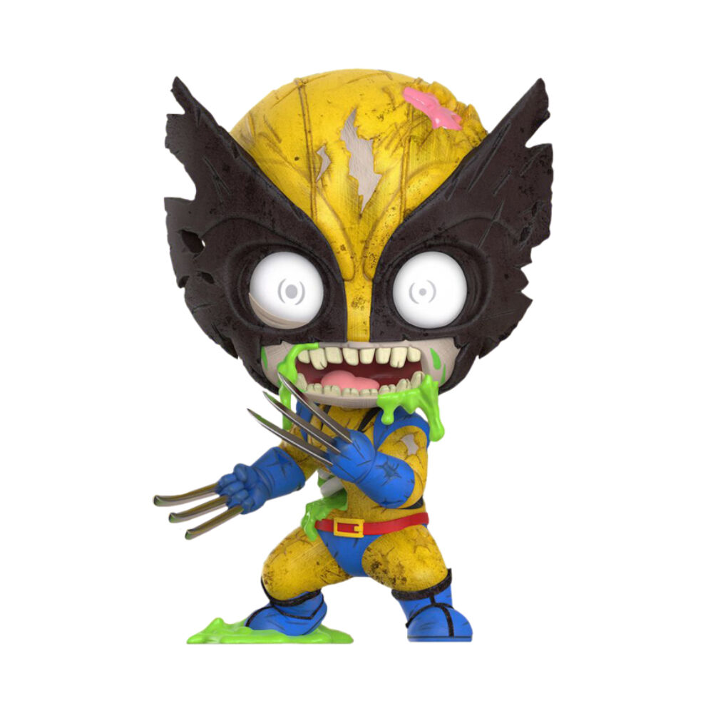 Marvel Zombies Comics Wolverine Bobble-Head Cosbaby Figure 12cm