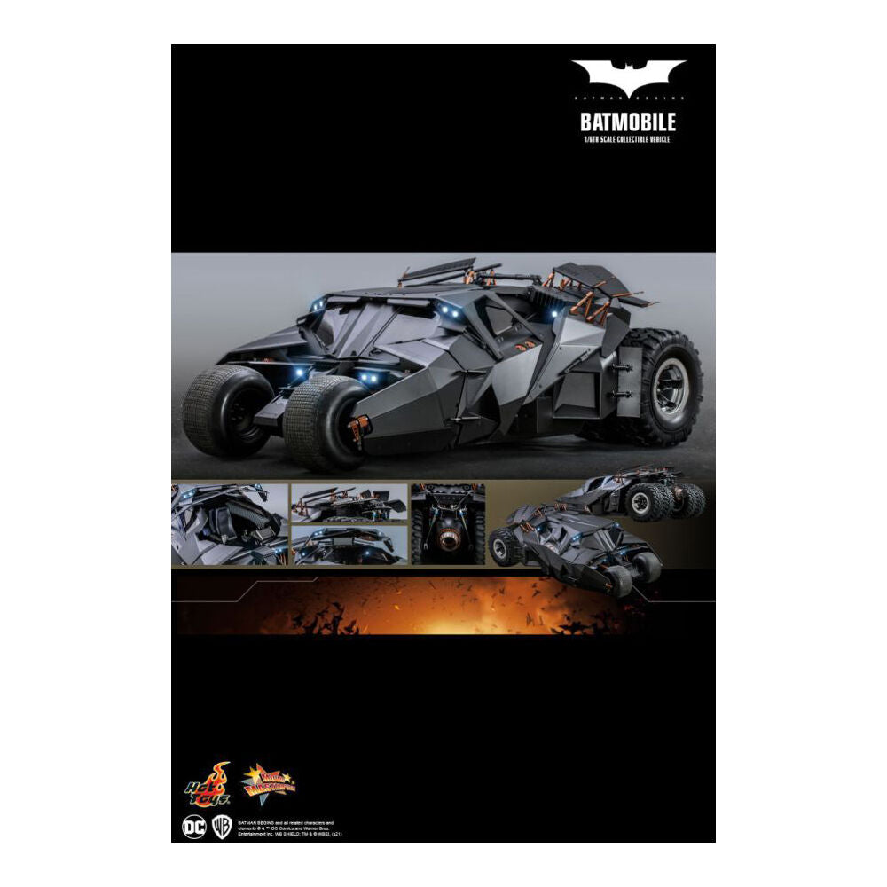Batman Begins Batmobile 1:6 Scale LED light Collectable Vehicle