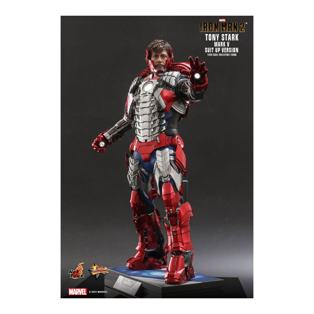 Iron Man 2 Tony Stark Mark V Suit Up 1:6th Scale Collectable