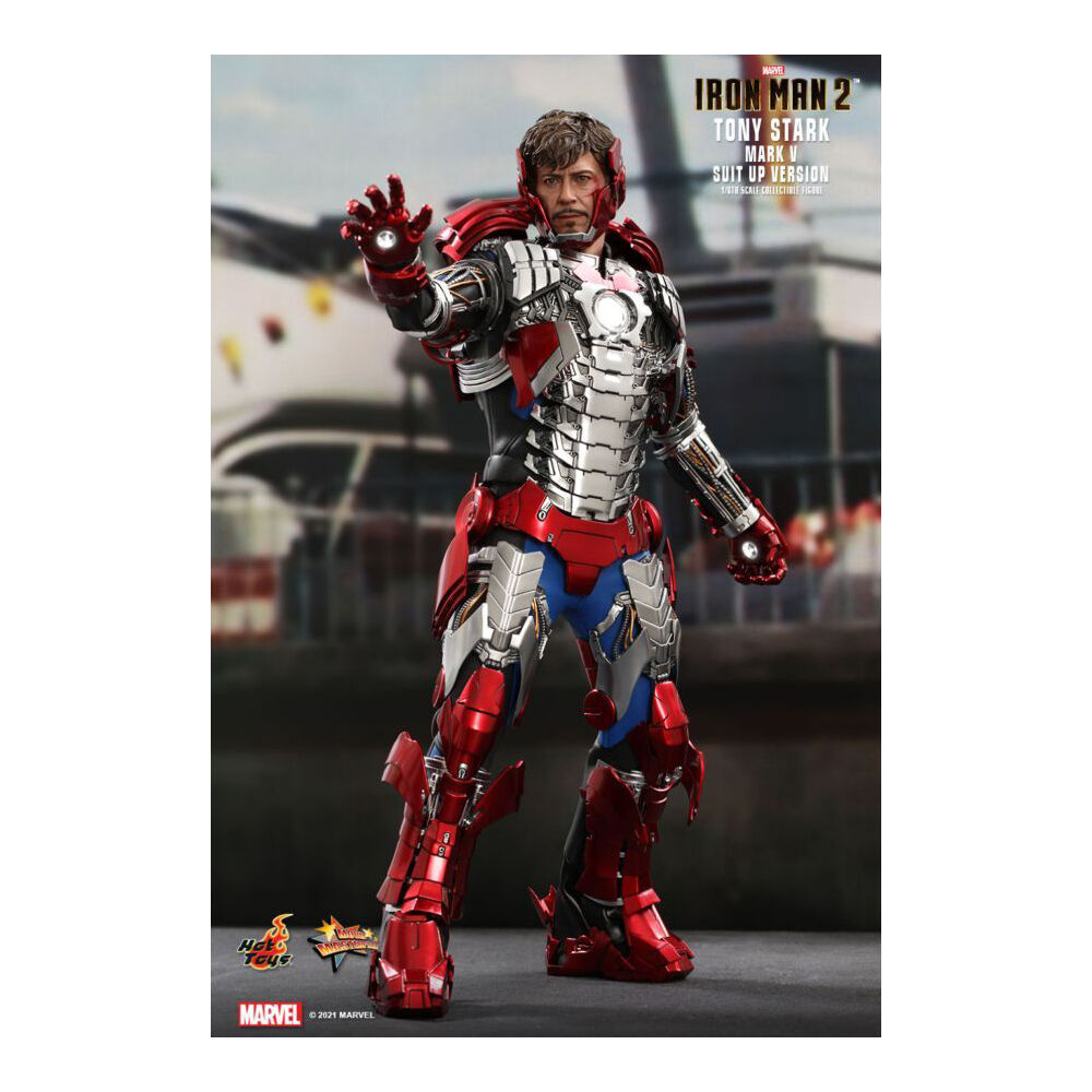 Iron Man 2 Tony Stark Mark V Suit Up 1:6th Scale Collectable