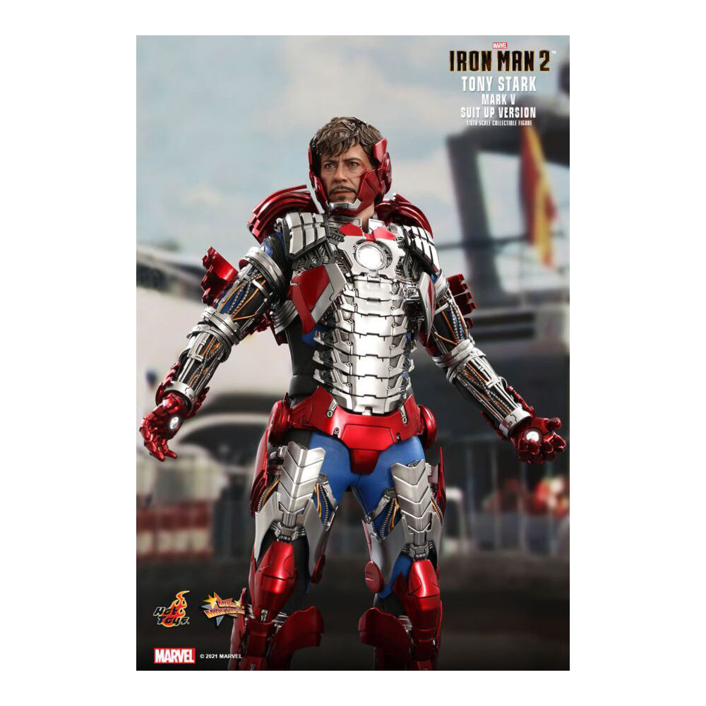 Iron Man 2 Tony Stark Mark V Suit Up 1:6th Scale Collectable