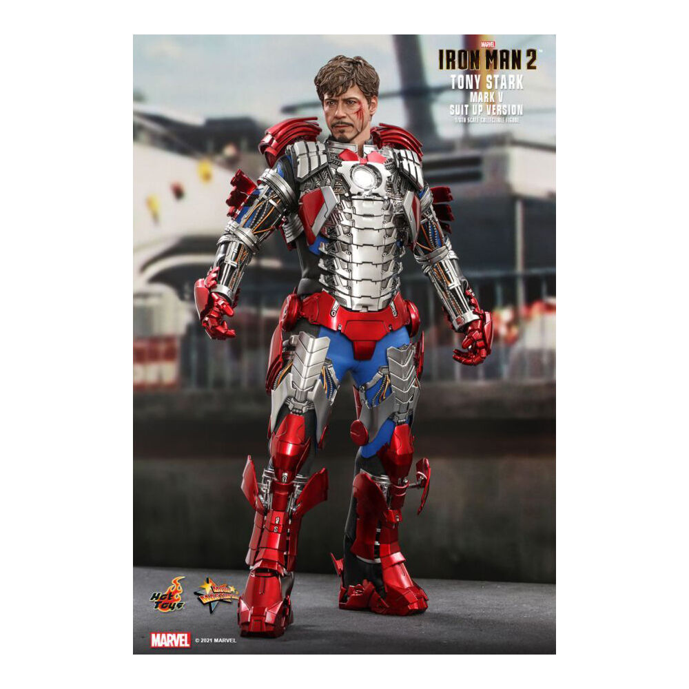 Iron Man 2 Tony Stark Mark V Suit Up 1:6th Scale Collectable