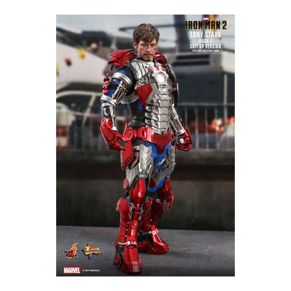 Iron Man 2 Tony Stark Mark V Suit Up 1:6th Scale Collectable