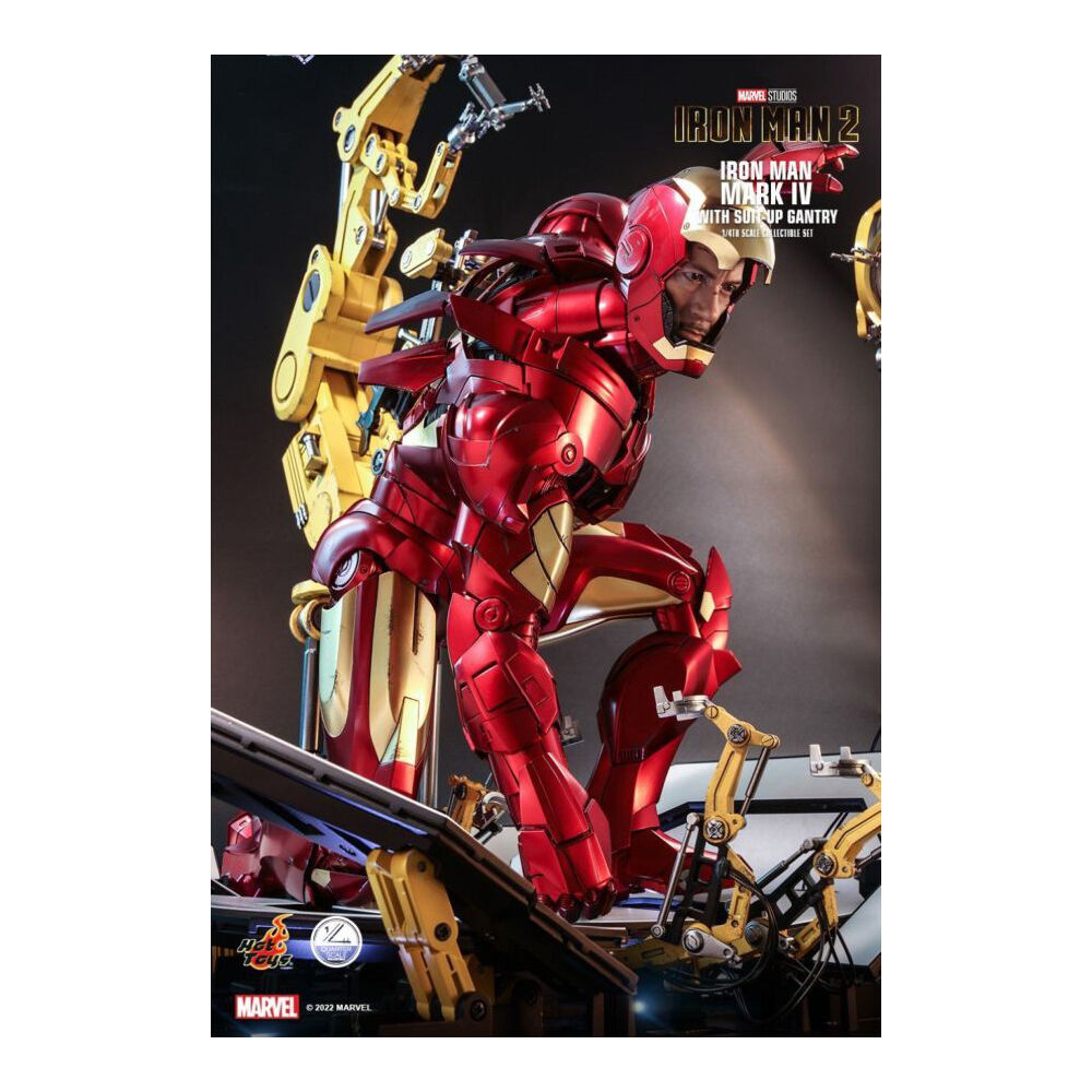 Iron Man 2 - Mark IV Deluxe with Gantry Collectable Action Figure