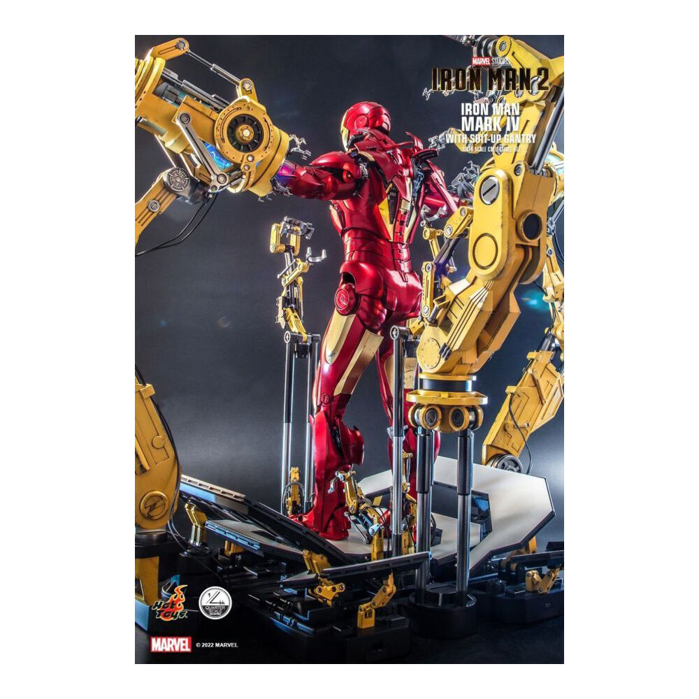 Iron Man 2 - Mark IV Deluxe with Gantry Collectable Action Figure