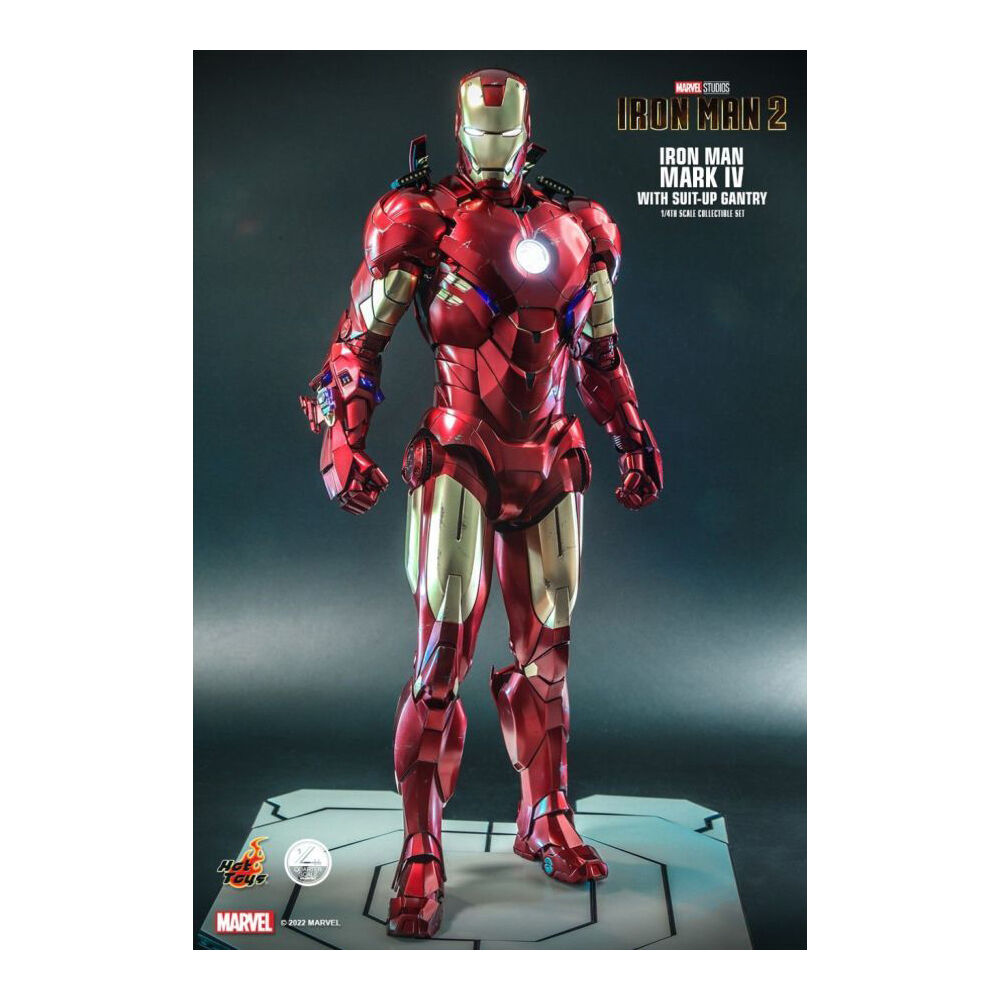 Iron Man 2 - Mark IV Deluxe with Gantry Collectable Action Figure