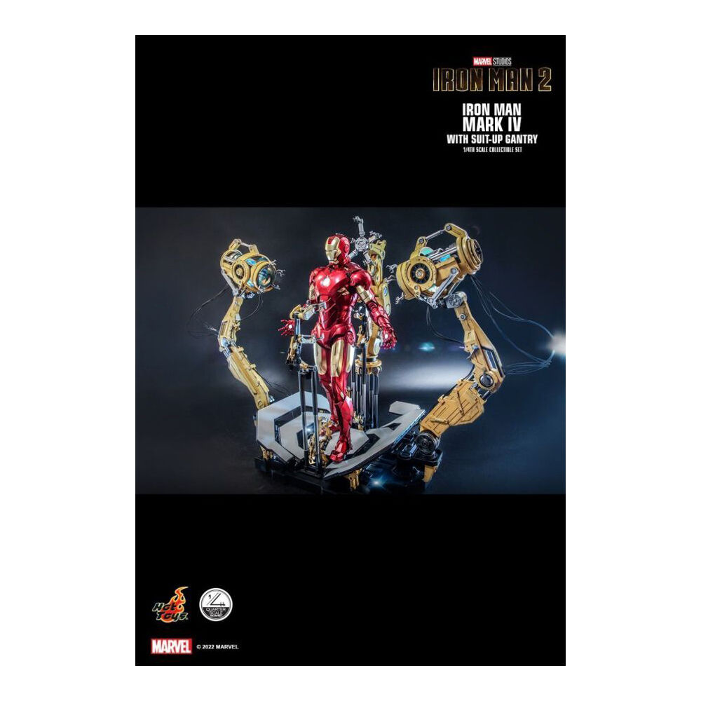 Iron Man 2 - Mark IV Deluxe with Gantry Collectable Action Figure