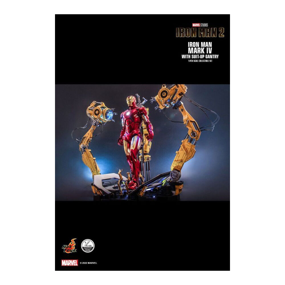 Iron Man 2 - Mark IV Deluxe with Gantry Collectable Action Figure