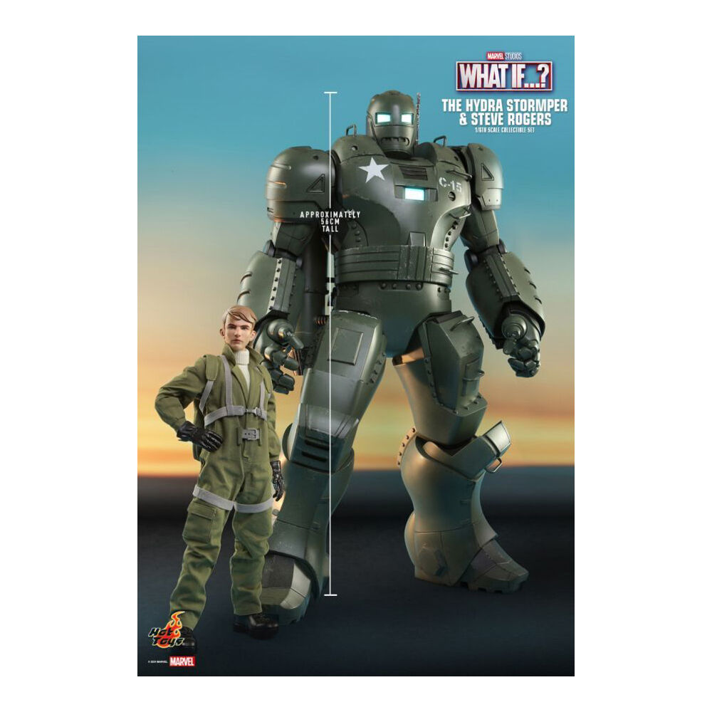What If - Steve Rogers & Hydra Stomper  Collectable Action Figure