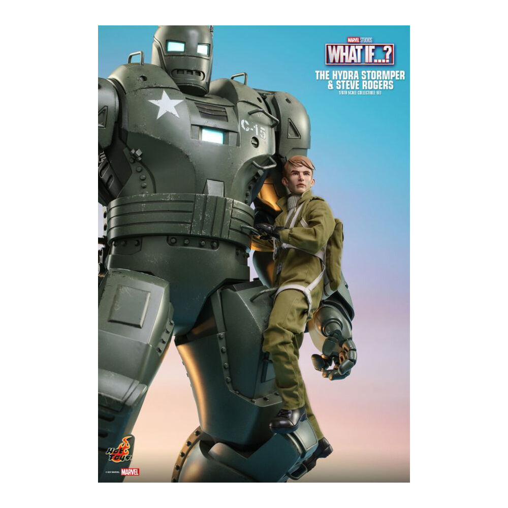 What If - Steve Rogers & Hydra Stomper  Collectable Action Figure