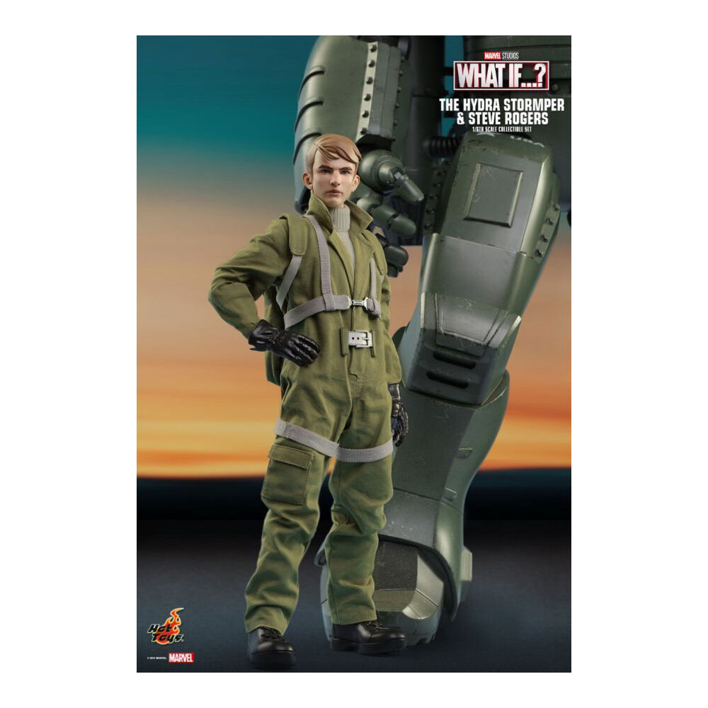 What If - Steve Rogers & Hydra Stomper  Collectable Action Figure