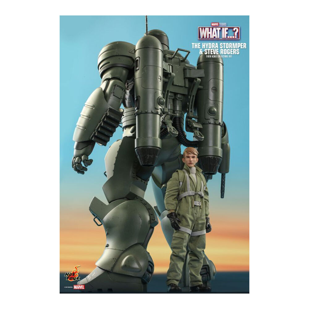 What If - Steve Rogers & Hydra Stomper  Collectable Action Figure