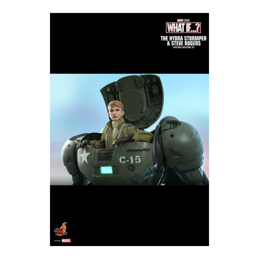What If - Steve Rogers & Hydra Stomper  Collectable Action Figure