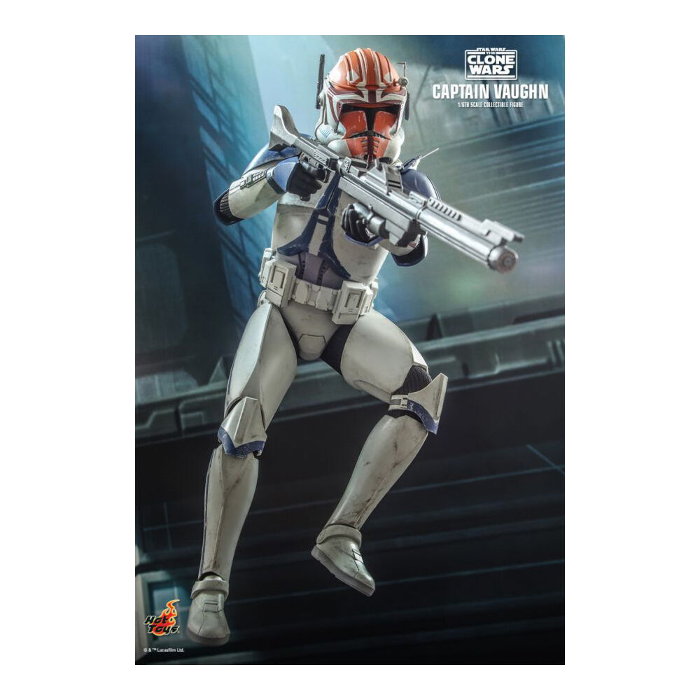 Star Wars: The Clone Wars - Captain Vaughn 1:6 Scale Collectable Figure