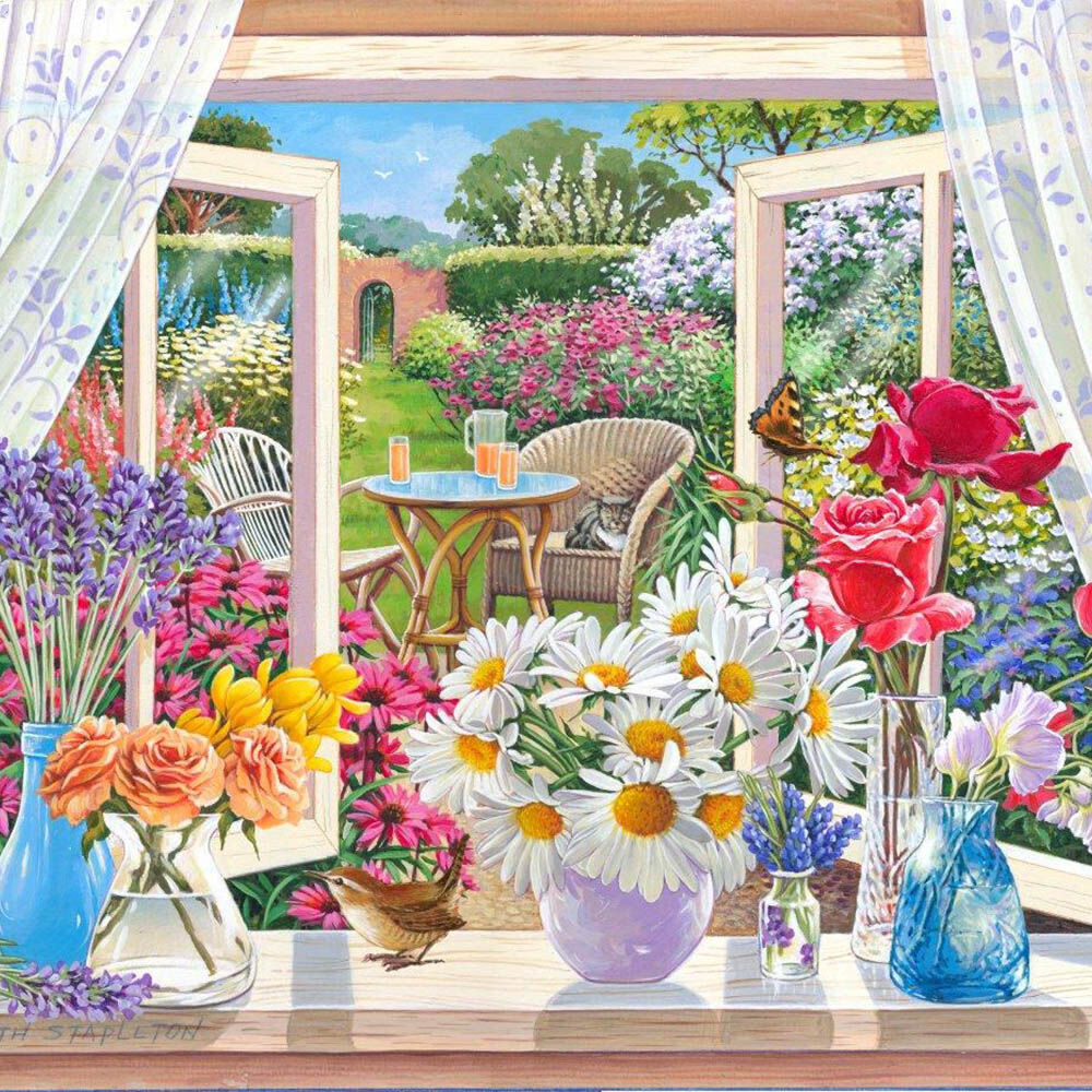 250pc House of Puzzles Board Summer Breeze Kids Jigsaw Puzzles Toys 48x34cm 3y+