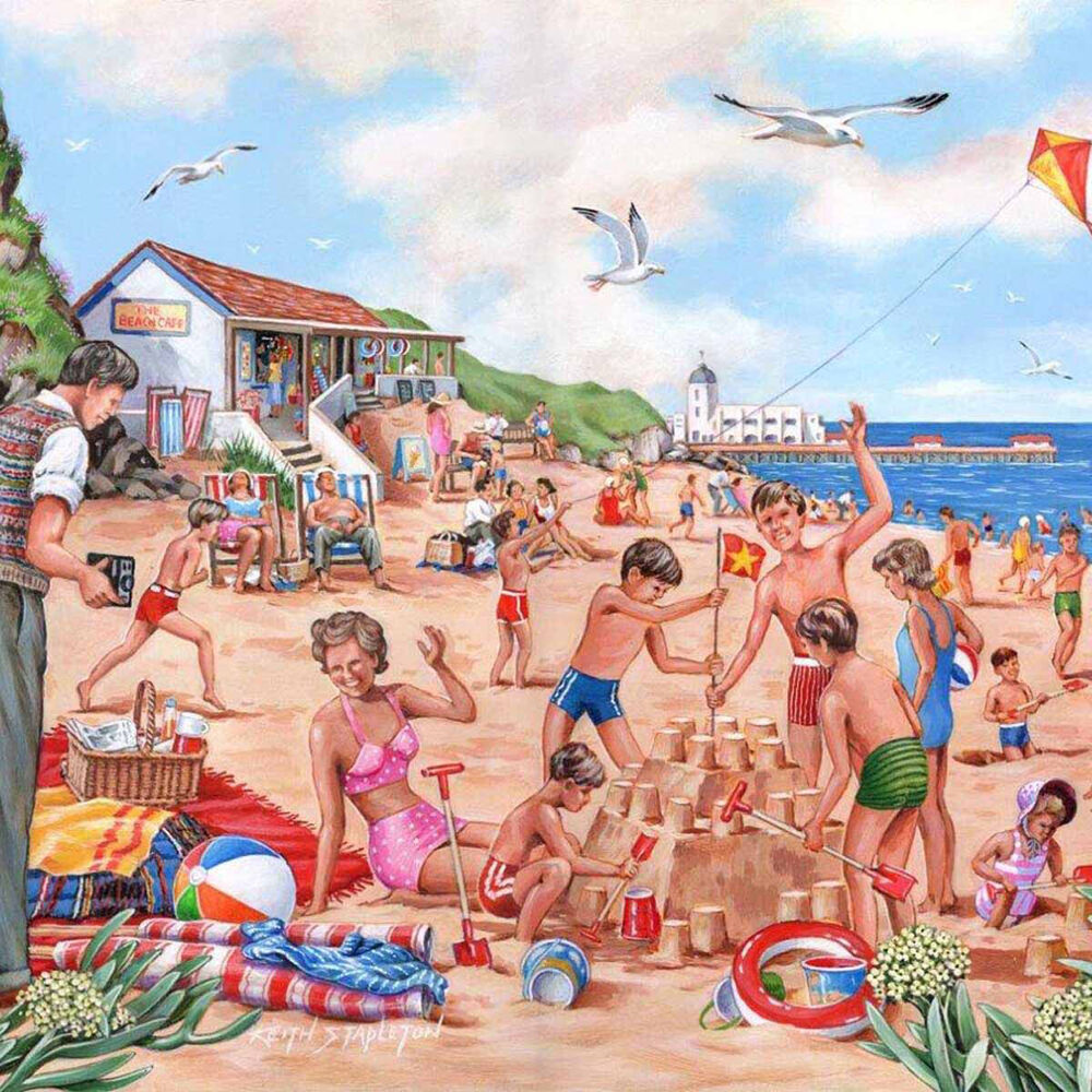 500pc House Of Puzzles Say Cheese Big 48x69cm Jigsaw Puzzle 3y+