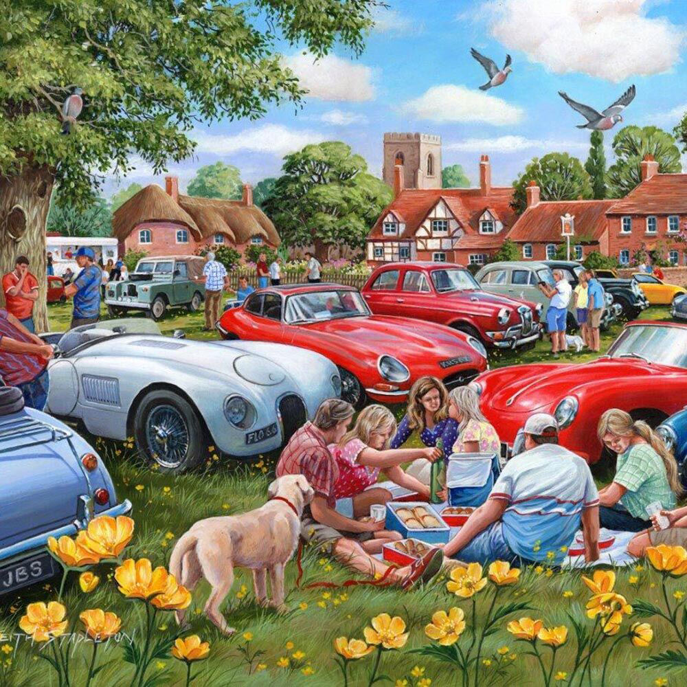 1000pc House Of Puzzles Rally Round 48x69cm Jigsaw Puzzle 3y+