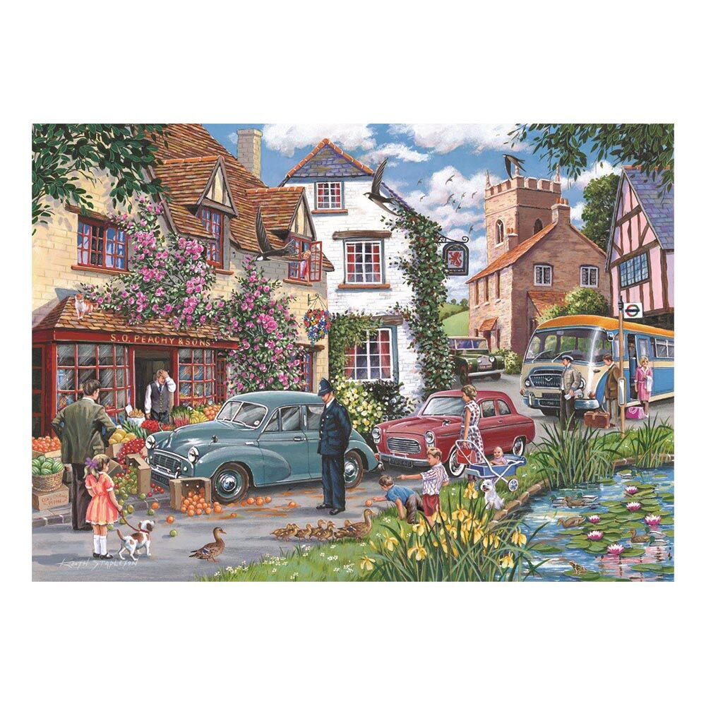 1000pc House Of Puzzles Traffic Jam Find The Difference 48x69cm Jigsaw 3y+