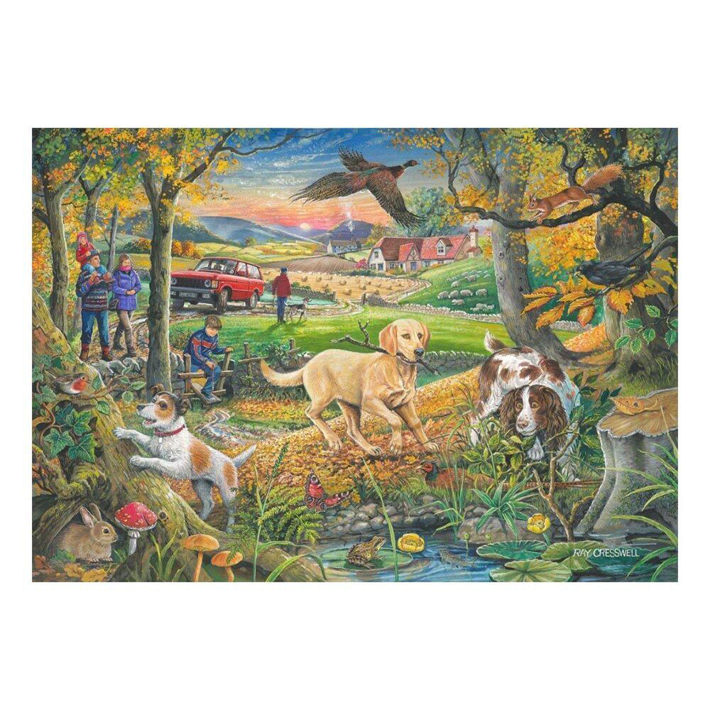 500pc House Of Puzzles Catch Me if You Can Big 48x69cm Jigsaw Puzzle 3y+