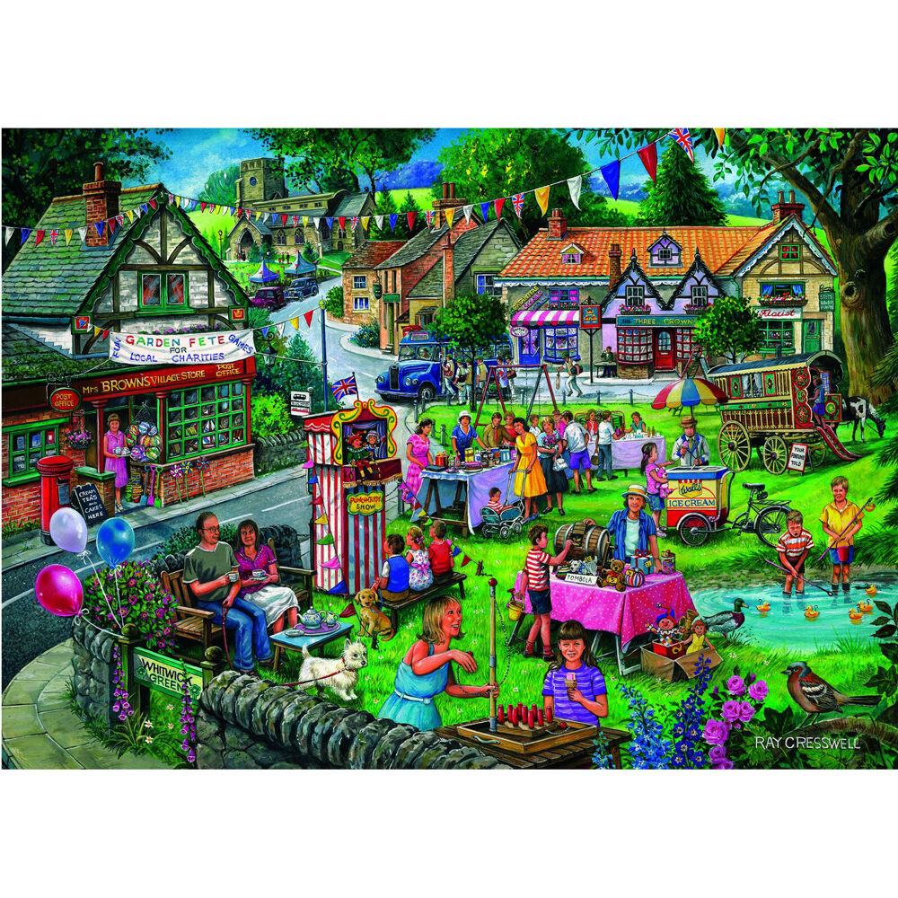500pc House Of Puzzles Summer Green 34x48cm Jigsaw Puzzle 3y+