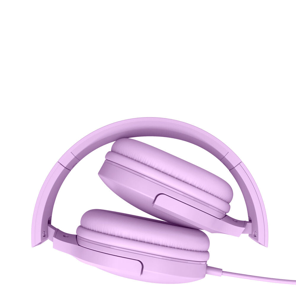 Liquid Ears All Day 3.5mm Wired Over-Ear Foldable Headphone Lavender