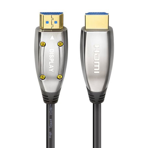 Cruxtec 20M HDMI 2.1 8K Optical Fiber Cable - Space Grey