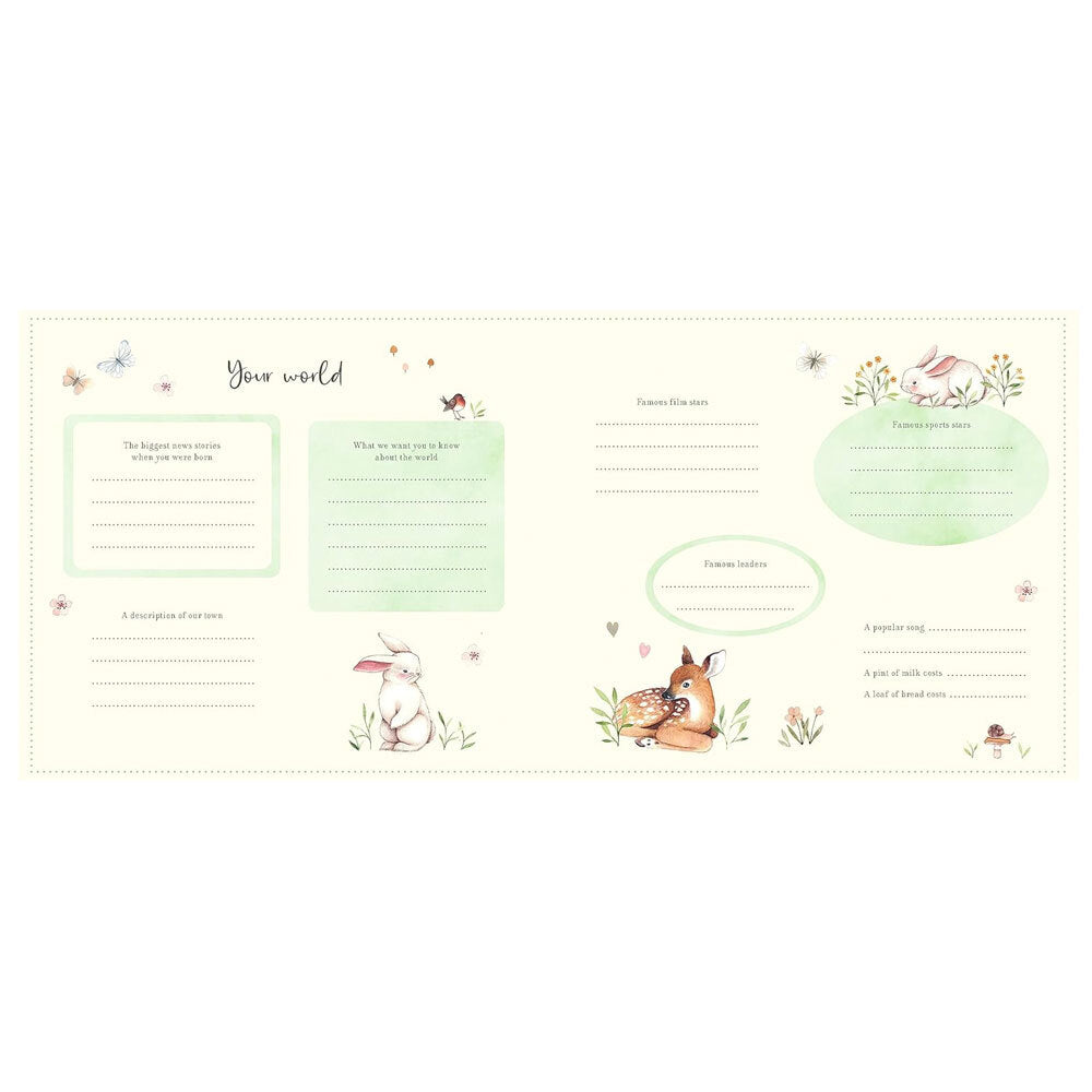 Townhouse First Year Baby Record Keepsake Memory Book