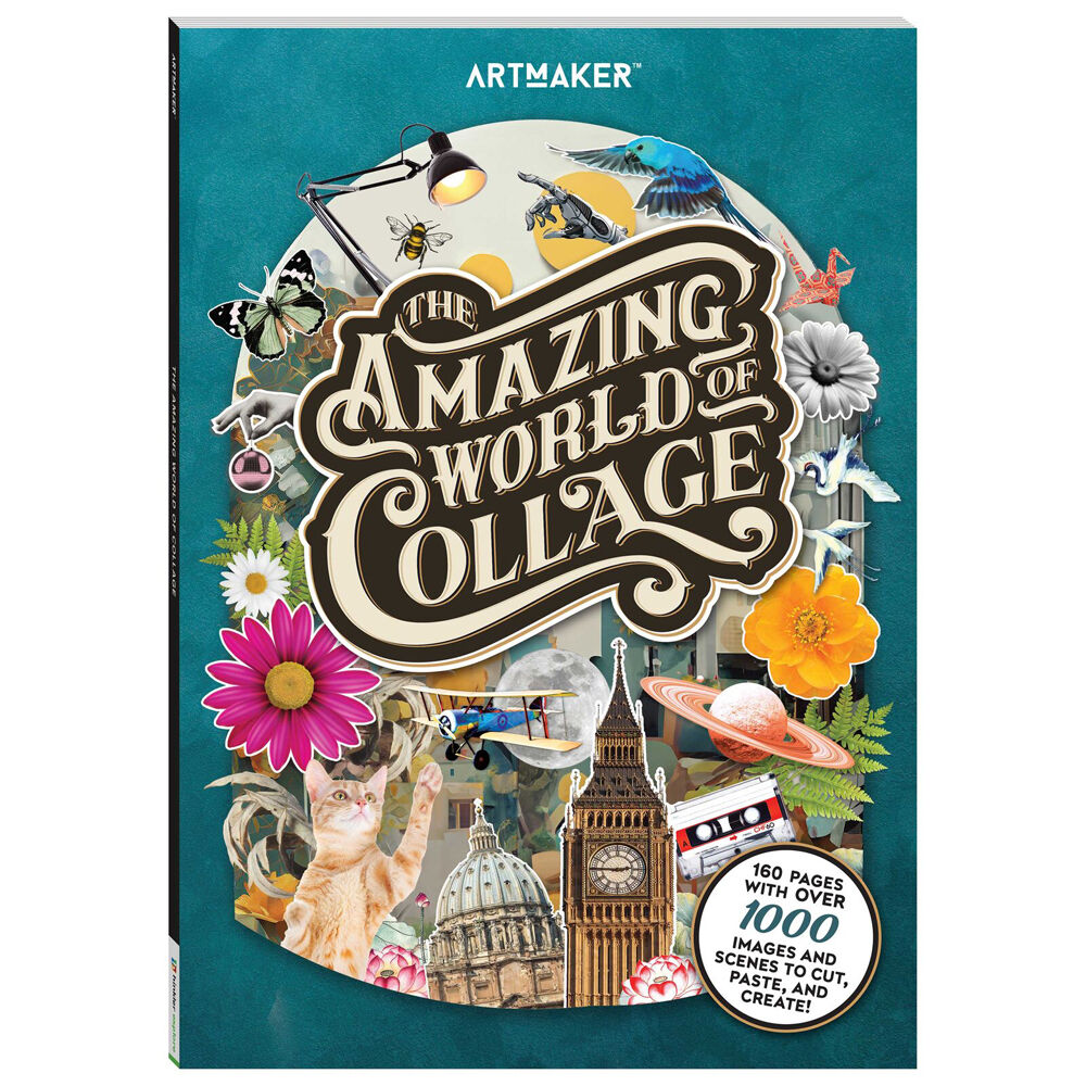 6PK Art Maker The Amazing World of Collage 29.6x21cm Collage Book