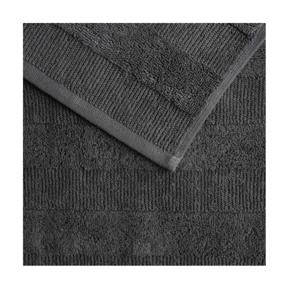 4PK 550GSM Sheraton Luxury Cotton Bathroom Garwin Hand Towel Charcoal Grey