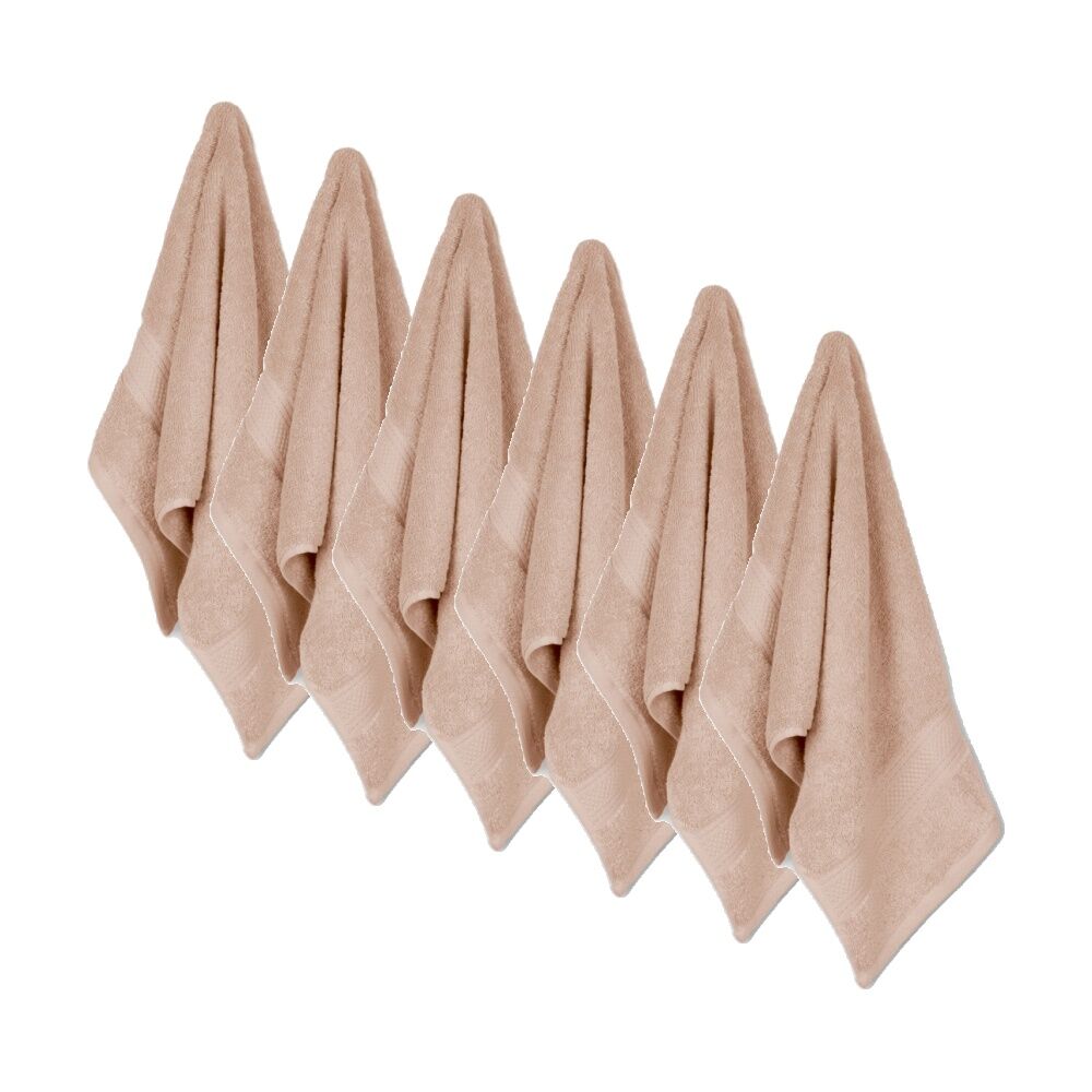 6x Ardor St Regis Collection 40x70cm Hand Towel 600GSM Soft Cotton Dusk