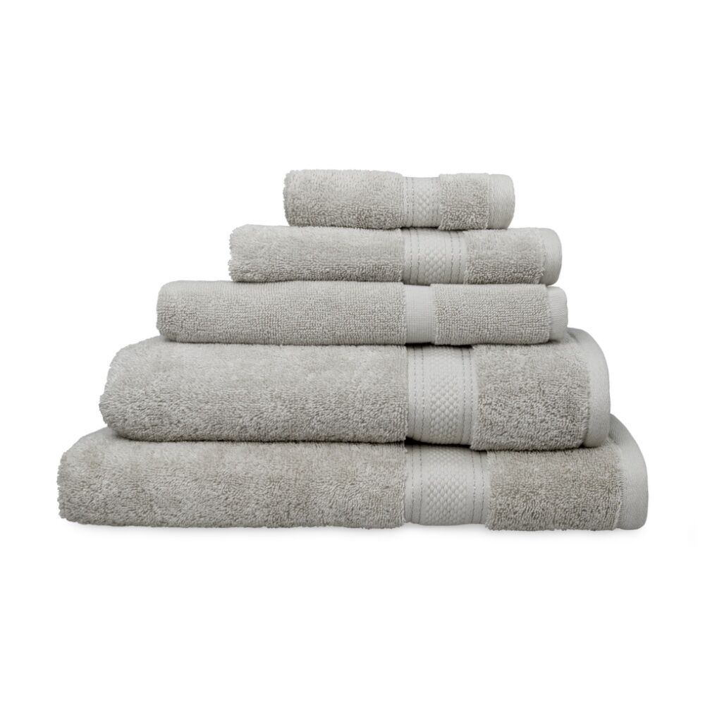 6x Ardor St Regis Collection 40x70cm Hand Towel 600GSM Soft Cotton Silver