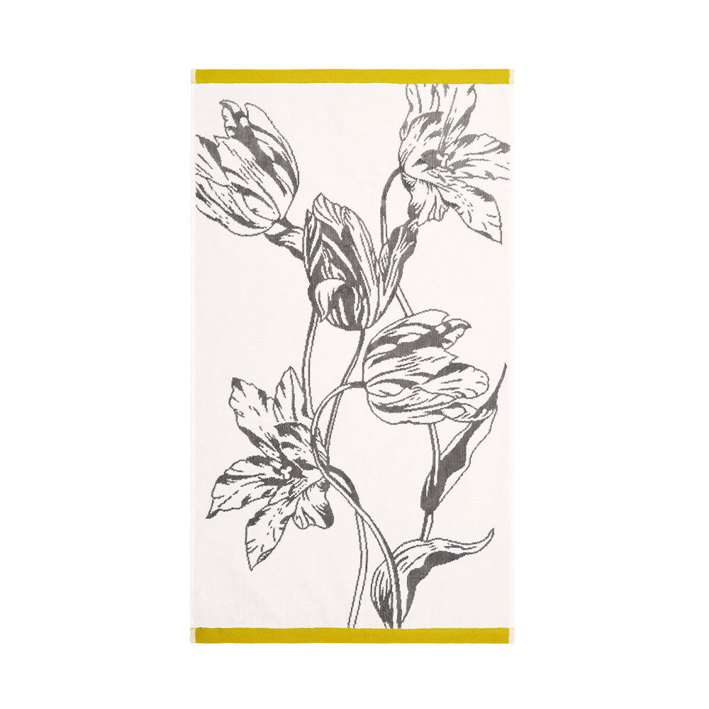 Ted Baker Tulip 100% Cotton Hand Towel Gold 600GSM