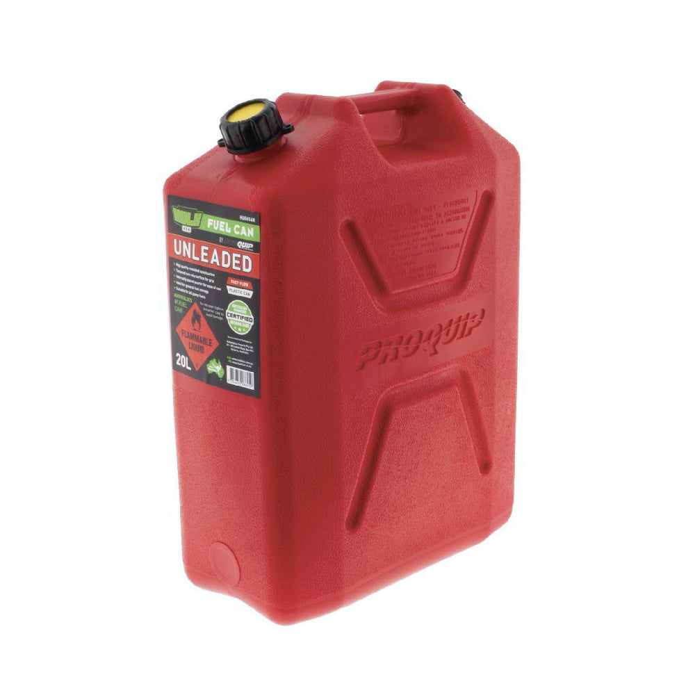 Hulk 4x4 Heavy Duty Unleaded Fuel Plastic Jerry Can 20L