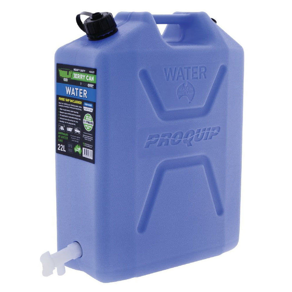 Hulk 4x4 Heavy Duty Plastic Water Jerry Can 22L