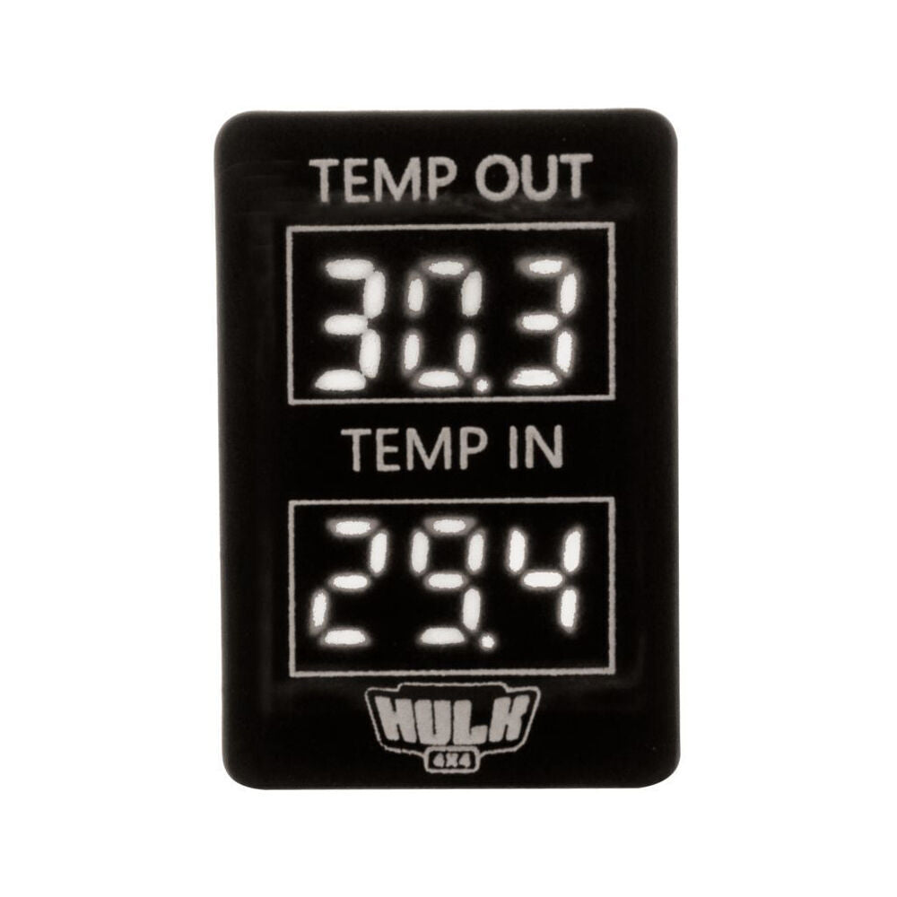 Hulk Toyota Late Dual Vehicle Temperature Display 12v White Illumination