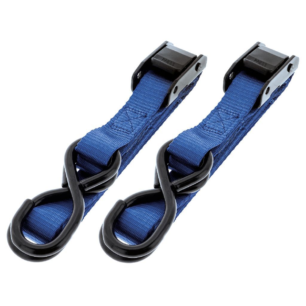 2pc Hulk 4x4 Cambuckle Tie Down Straps 1.8m