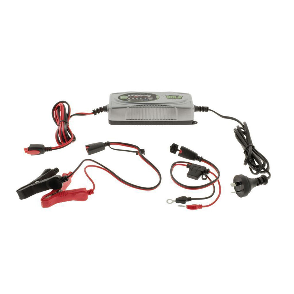 Hulk Pro Professional Series 3.8A Multi-Chemistry Battery Charger 12V