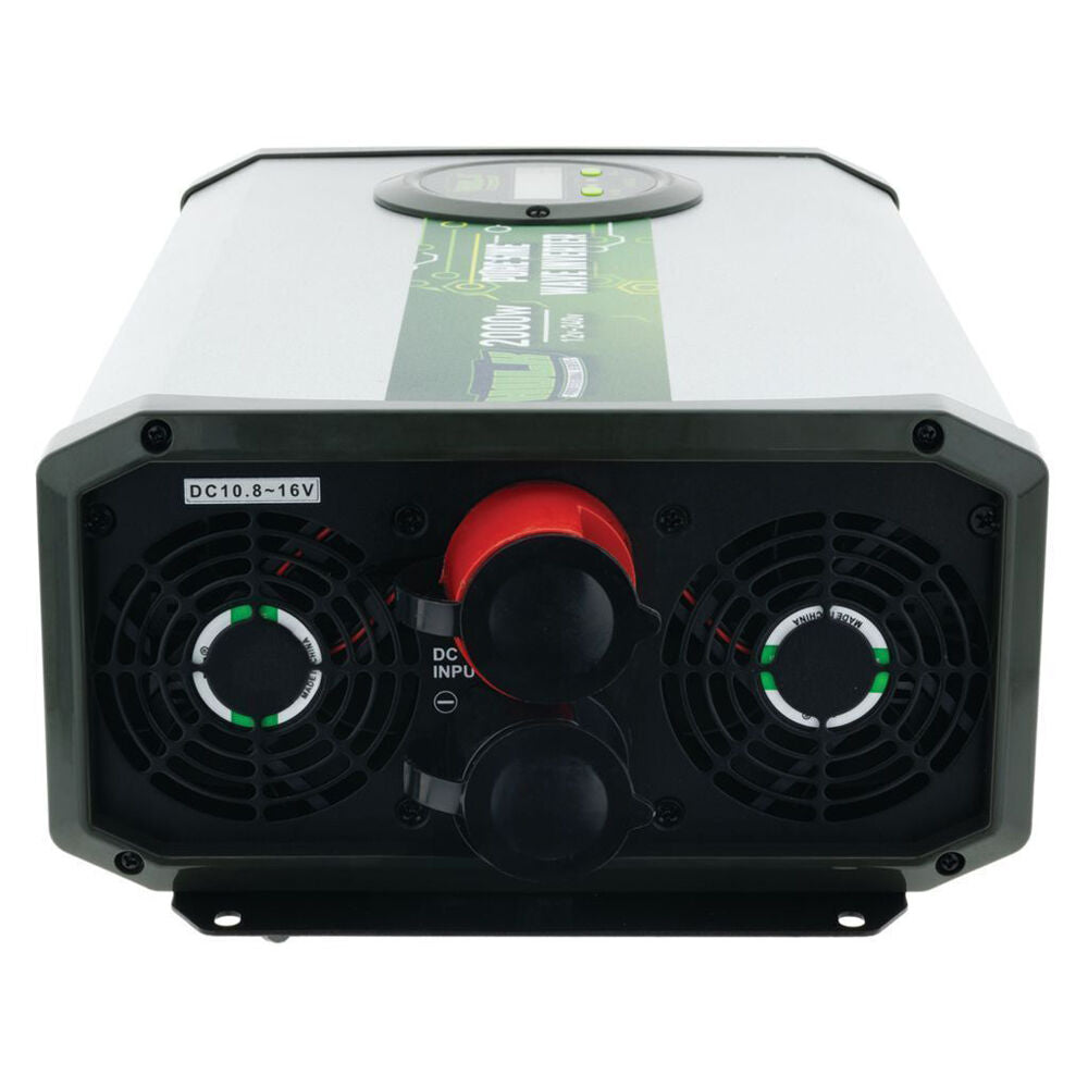 Hulk Pro Pure Sine Wave Power Inverter 12VDC to 240VAC True 2000W