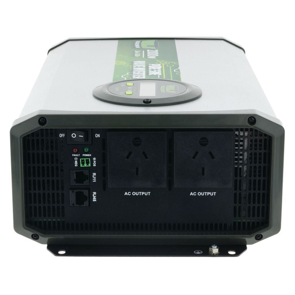 Hulk Pro Pure Sine Wave Power Inverter 24VDC to 240VAC True 2000W