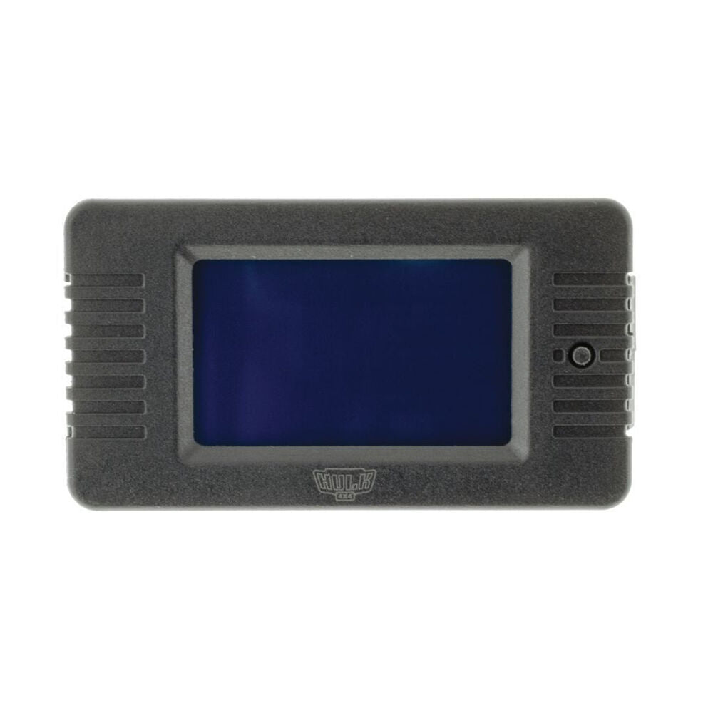 Hulk LCD Real Time Battery Voltage and Capacity Meter w/ 300A Shunt Black