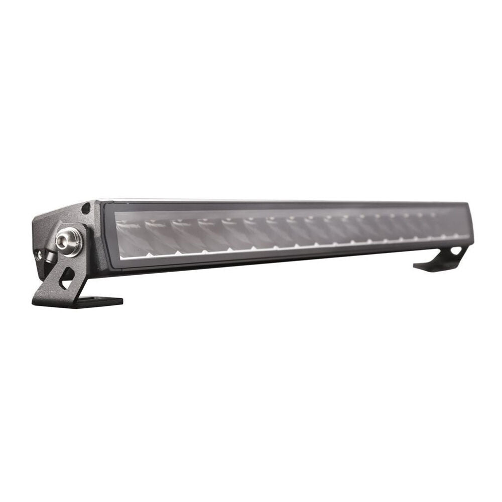 Hulk 20inch LED Slimline Single Row Off-Road Lightbar w/ Brackets Black