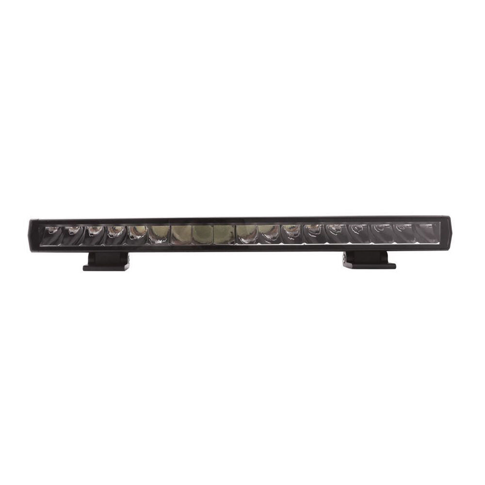 Hulk 20inch LED Slimline Single Row Off-Road Lightbar w/ Brackets Black