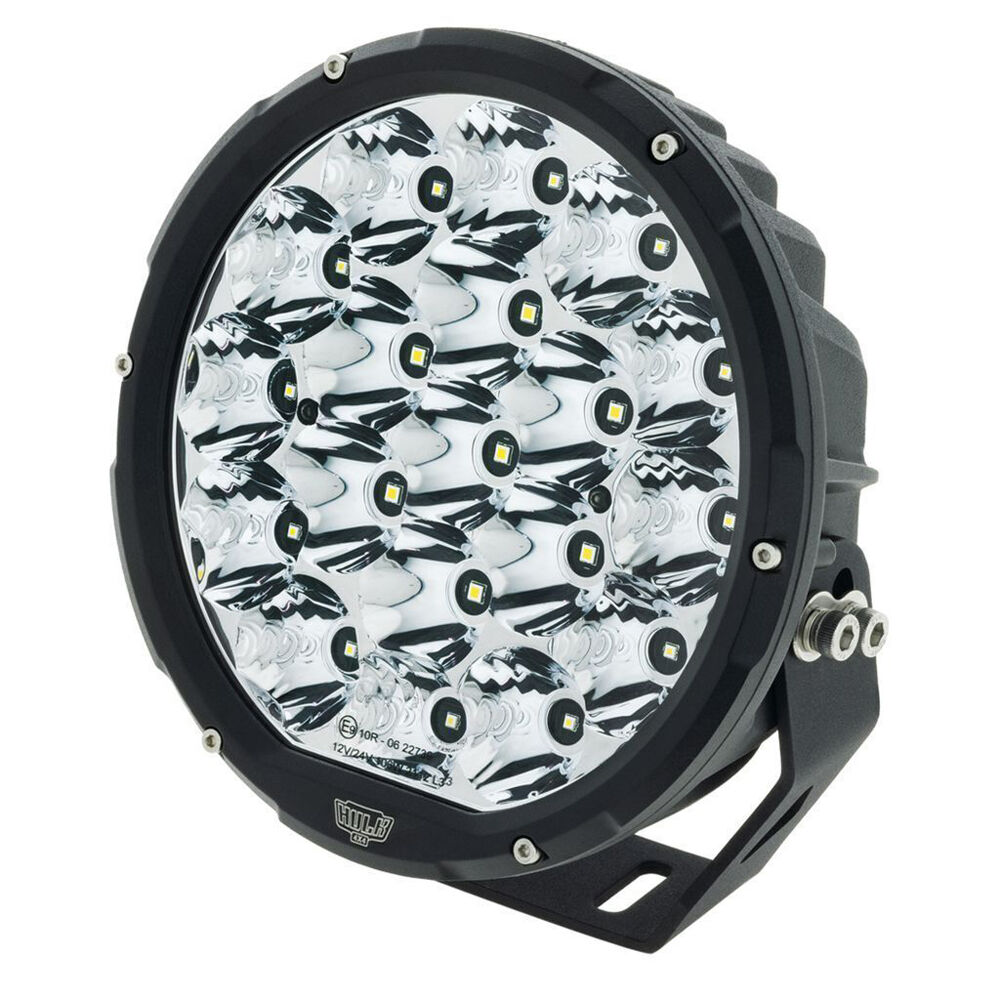 Hulk Round LED Driving Vehicle Car Light Beam 7inch Black Bezel