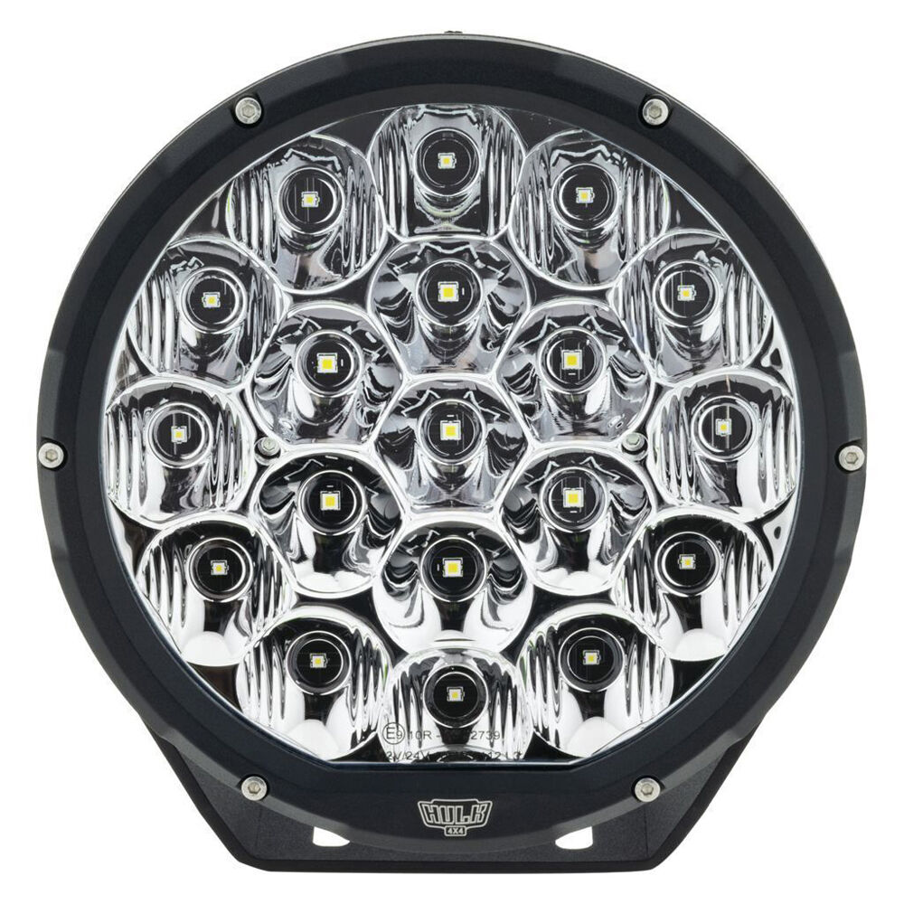 Hulk Round LED Driving Vehicle Car Light Beam 7inch Black Bezel