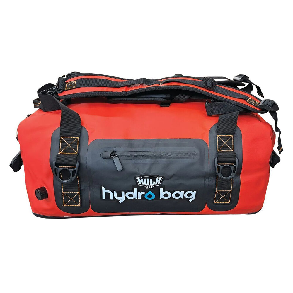 Hulk Hydro Bag Waterproof Duffel with Shoulder Straps 40L Red