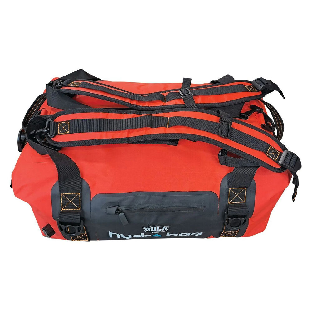 Hulk Hydro Bag Waterproof Duffel with Shoulder Straps 40L Red